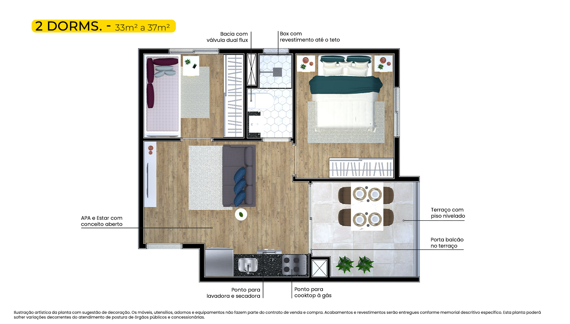 2 Dorms.